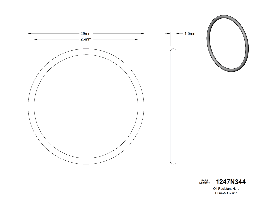 Technical drawing - 1247N344
